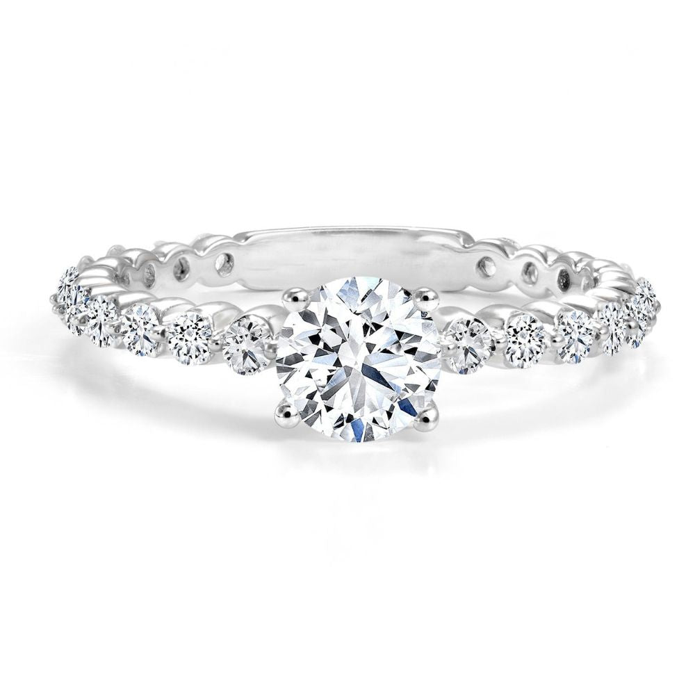 Canadian Round Brilliant Diamond Multi-Stone Engagement Ring