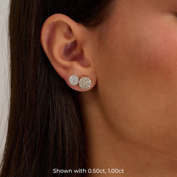 Diamond Pave Studs
