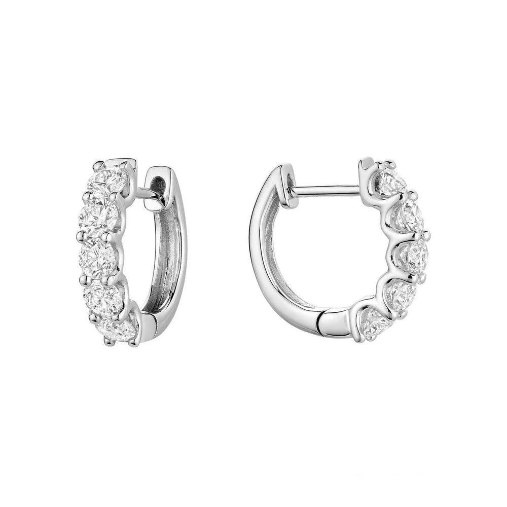 Lab Diamond Huggie