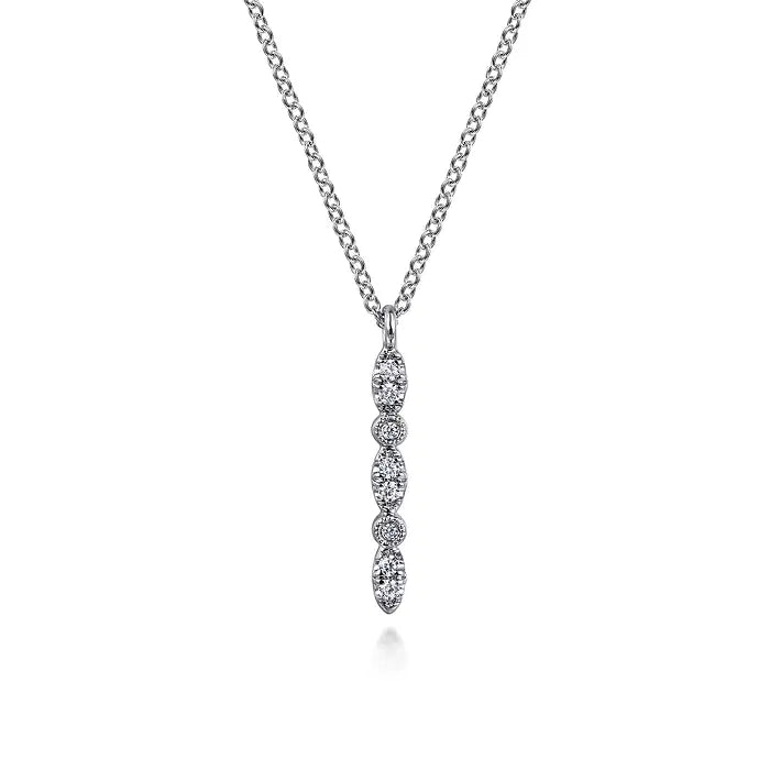 Diamond Bar Necklace