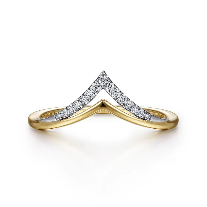 Diamond Chevron Ring