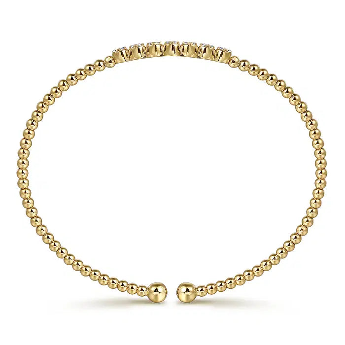 Bujukan Bead & Cluster Diamond Bangle
