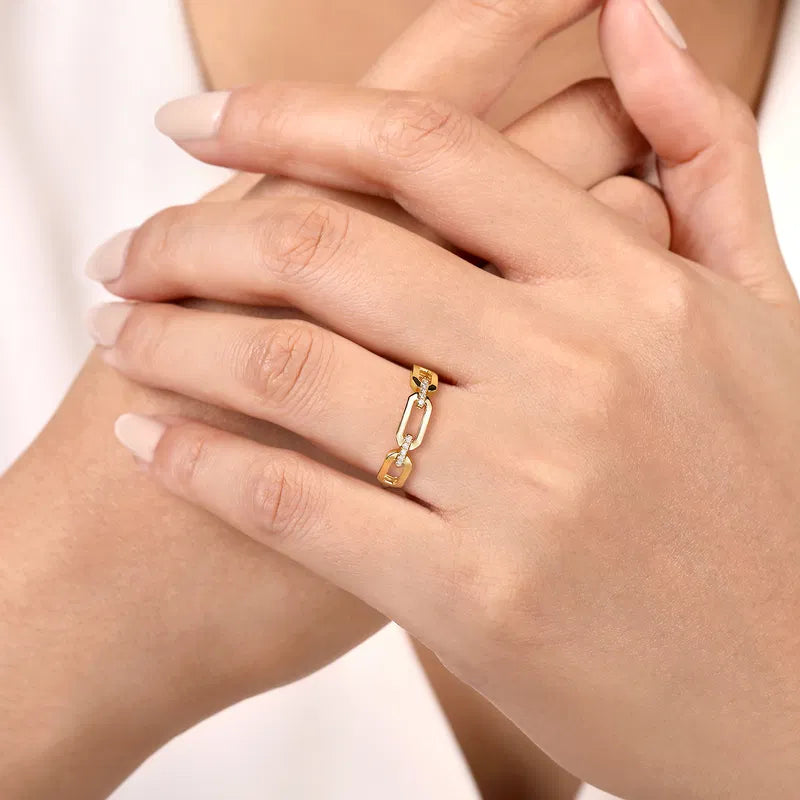 Chain Link Fashion Ring