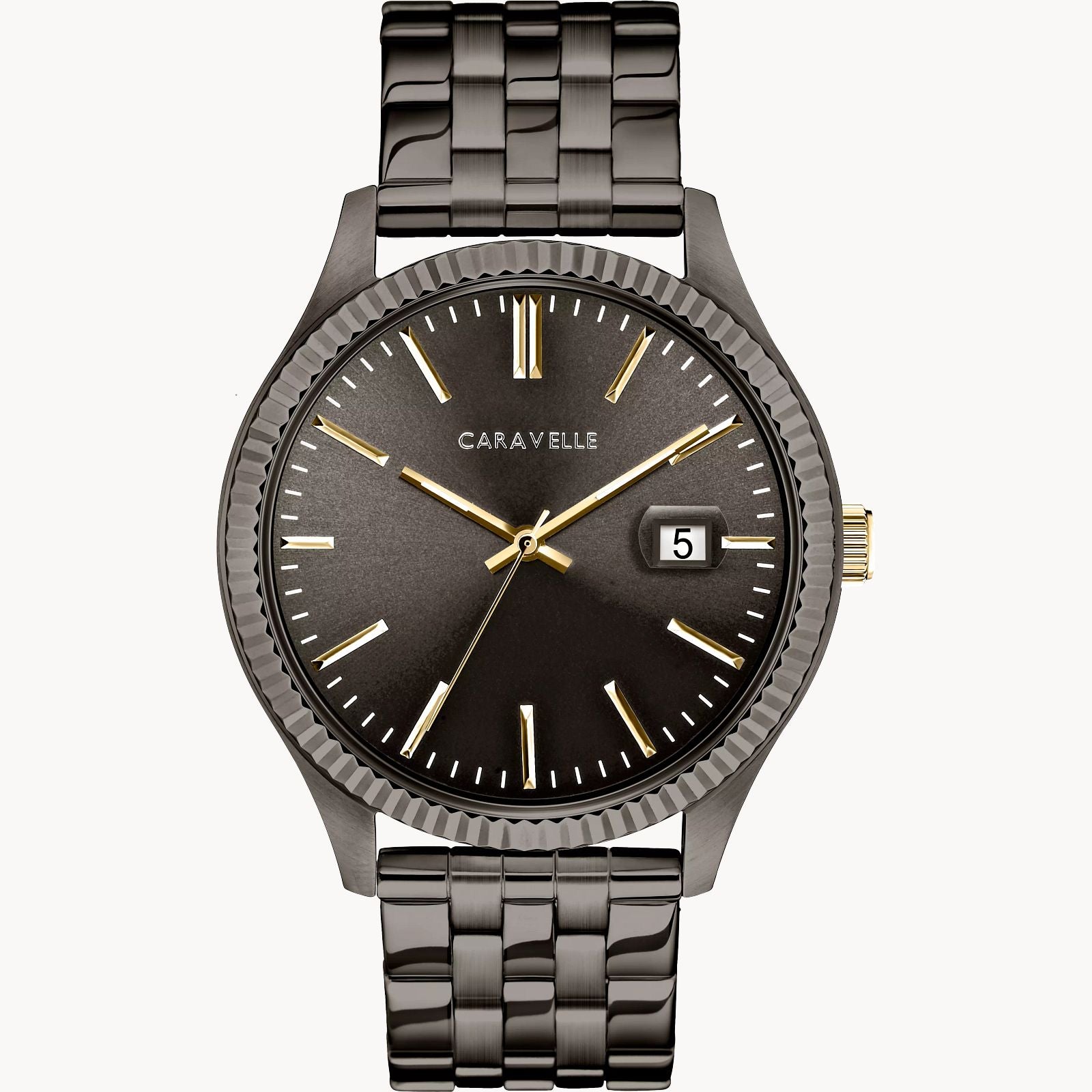 Gunmetal/Stainless Steel Watch