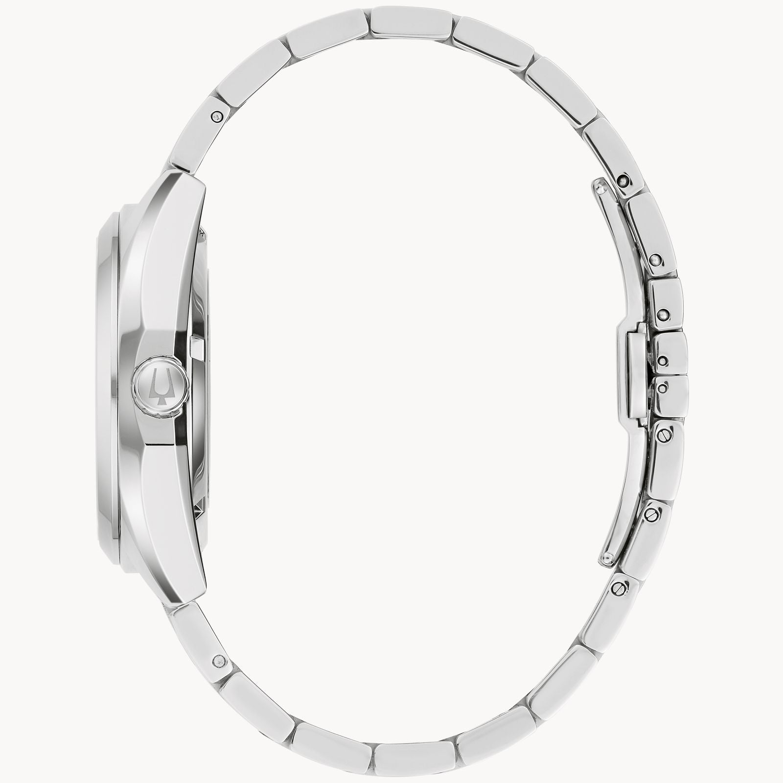 Blue Dial Stainless Steel Strap Watch