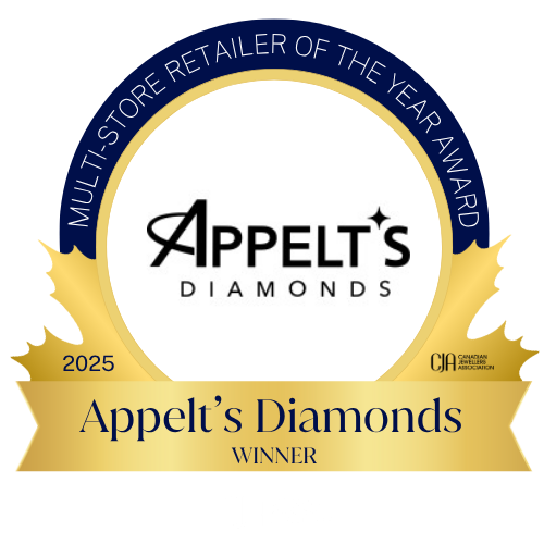 Appelt's Diamonds won Multi-Store Retailer of the Year at the 2025 Canadian Jewellers Association Awards.