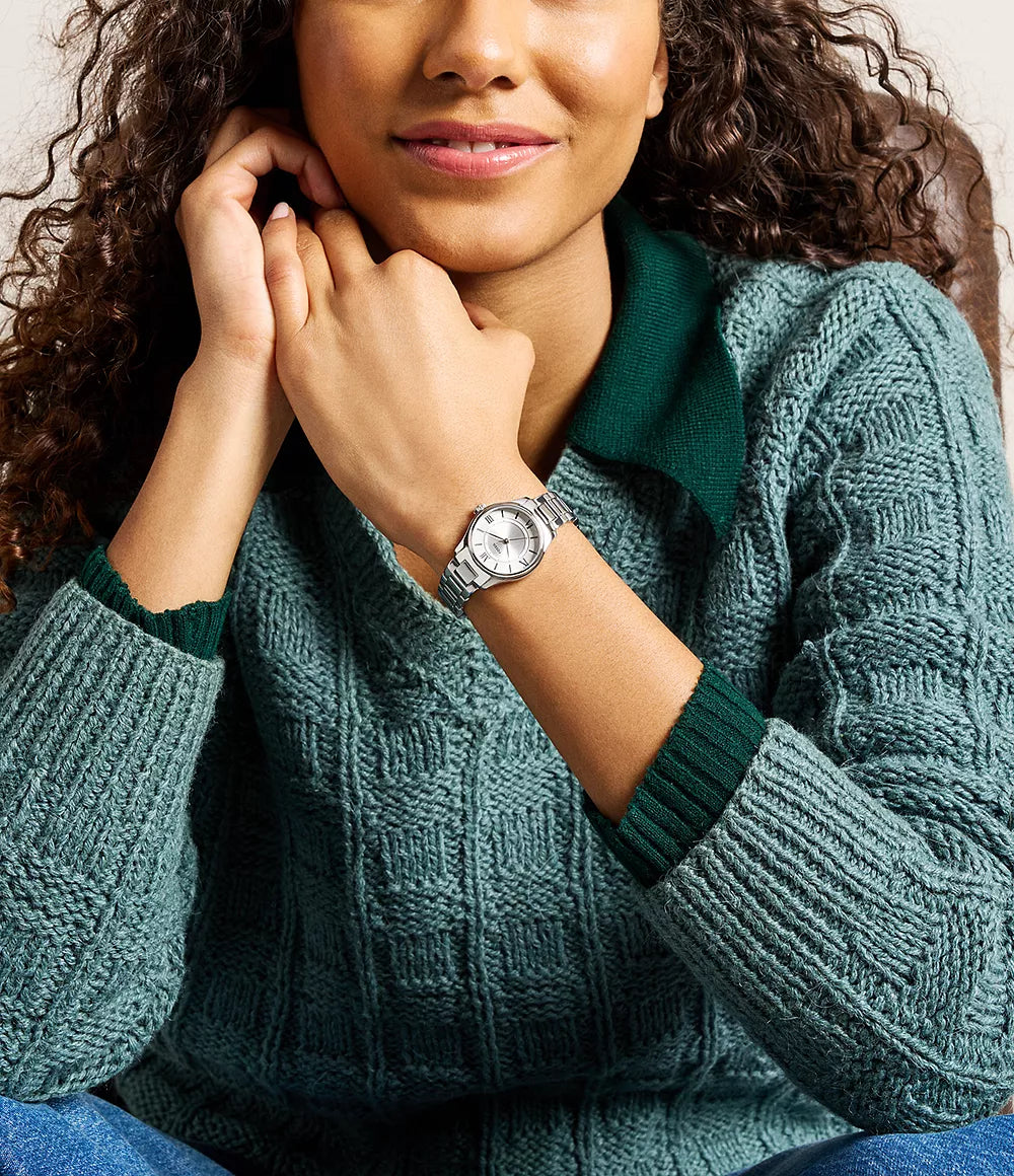 Gilmore Three-Hand Stainless Steel Watch