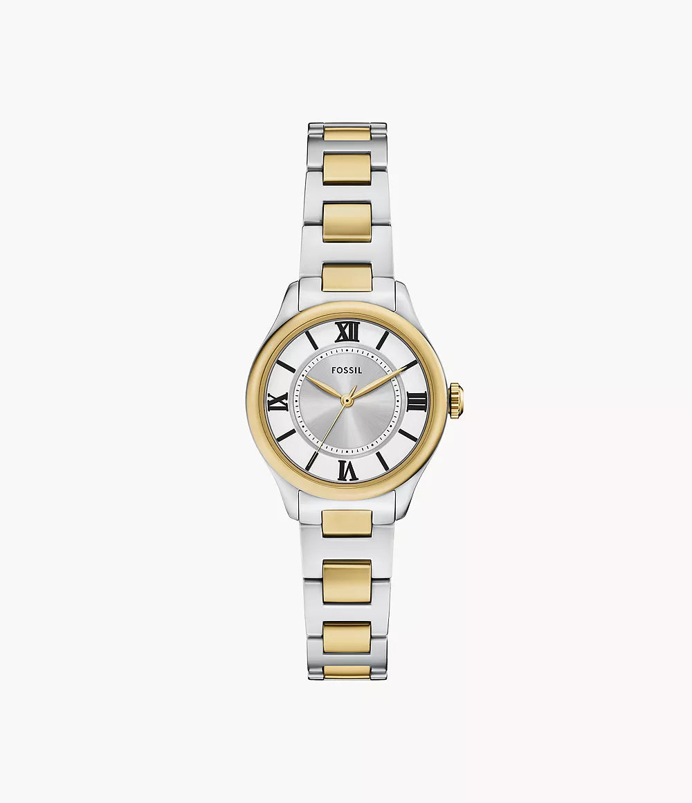 Gilmore Three-Hand Two-Tone Stainless Steel Watch