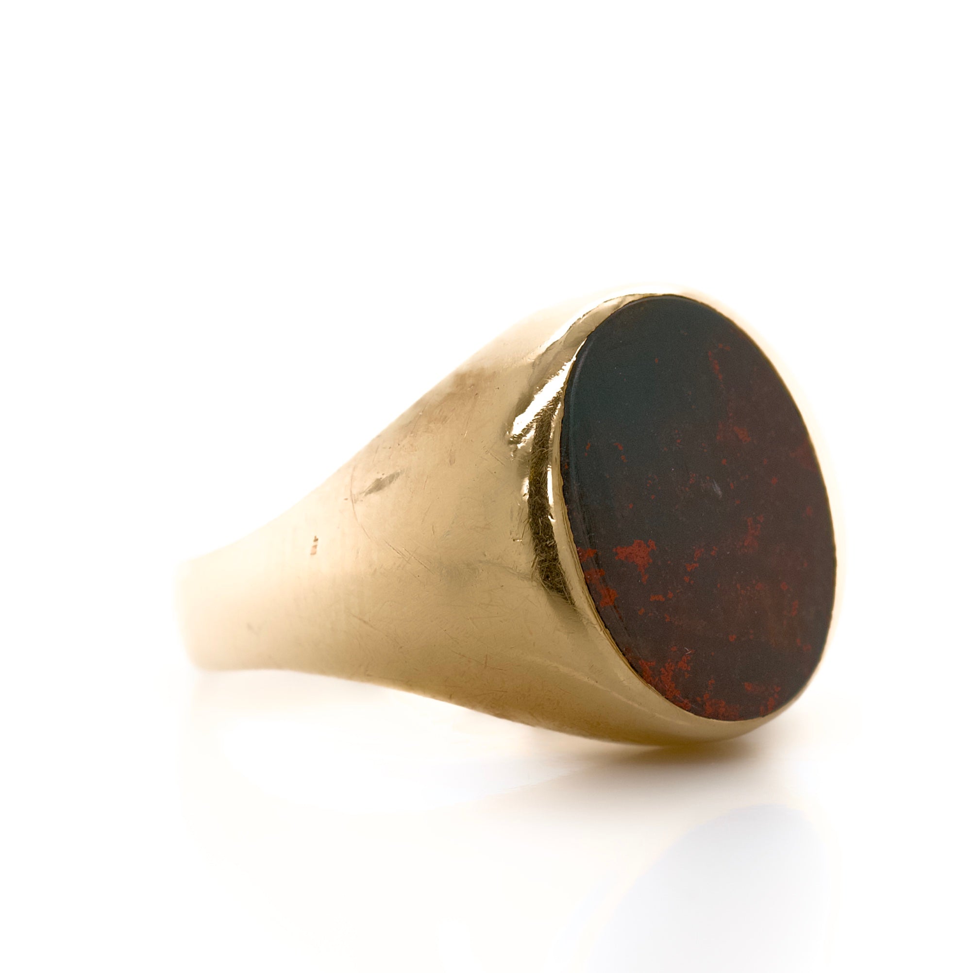 Bloodstone Signet Ring
