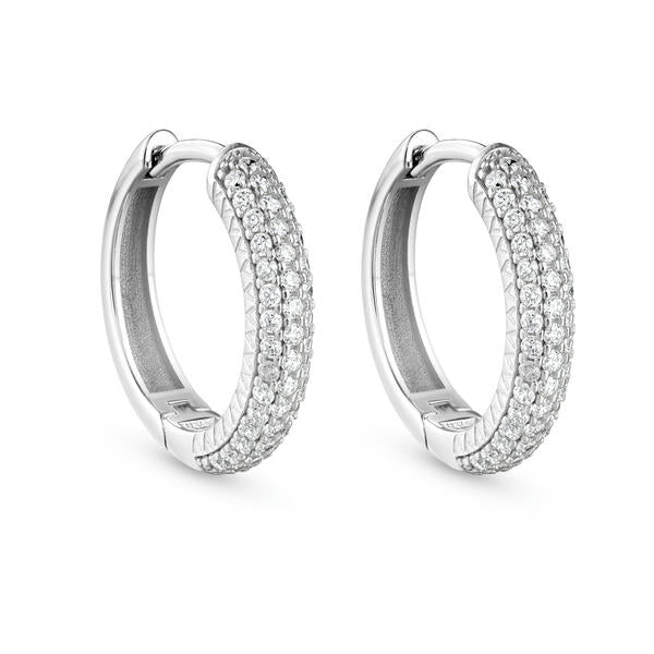 Lab Grown Diamond Hoops