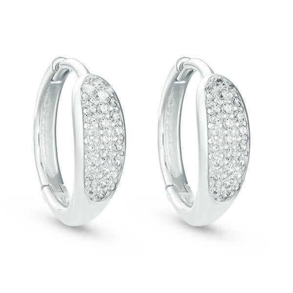 Lab Grown Diamond Pave Hoop