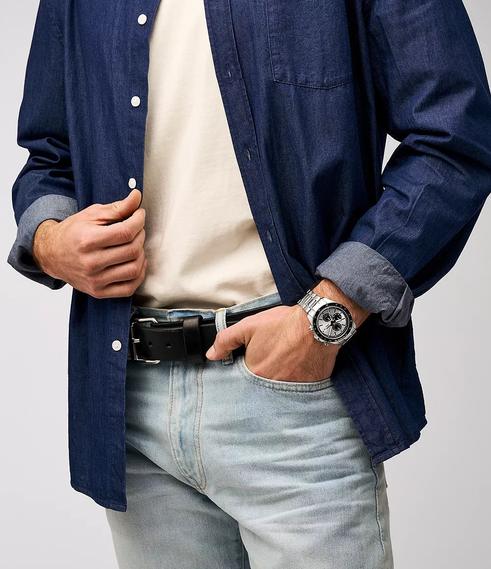 Autocross Multifunction Stainless Steel Watch