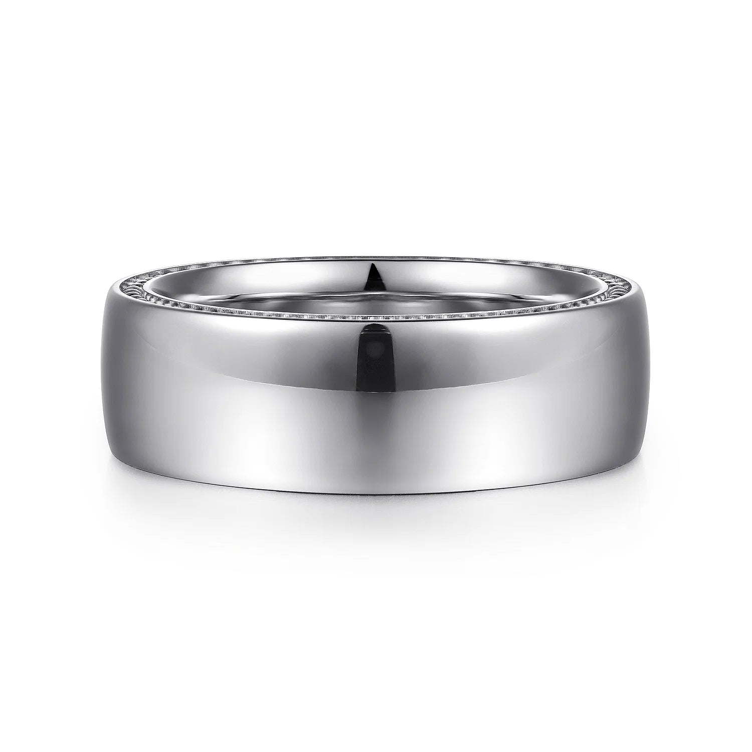 14K Gold High Polished Wedding Band