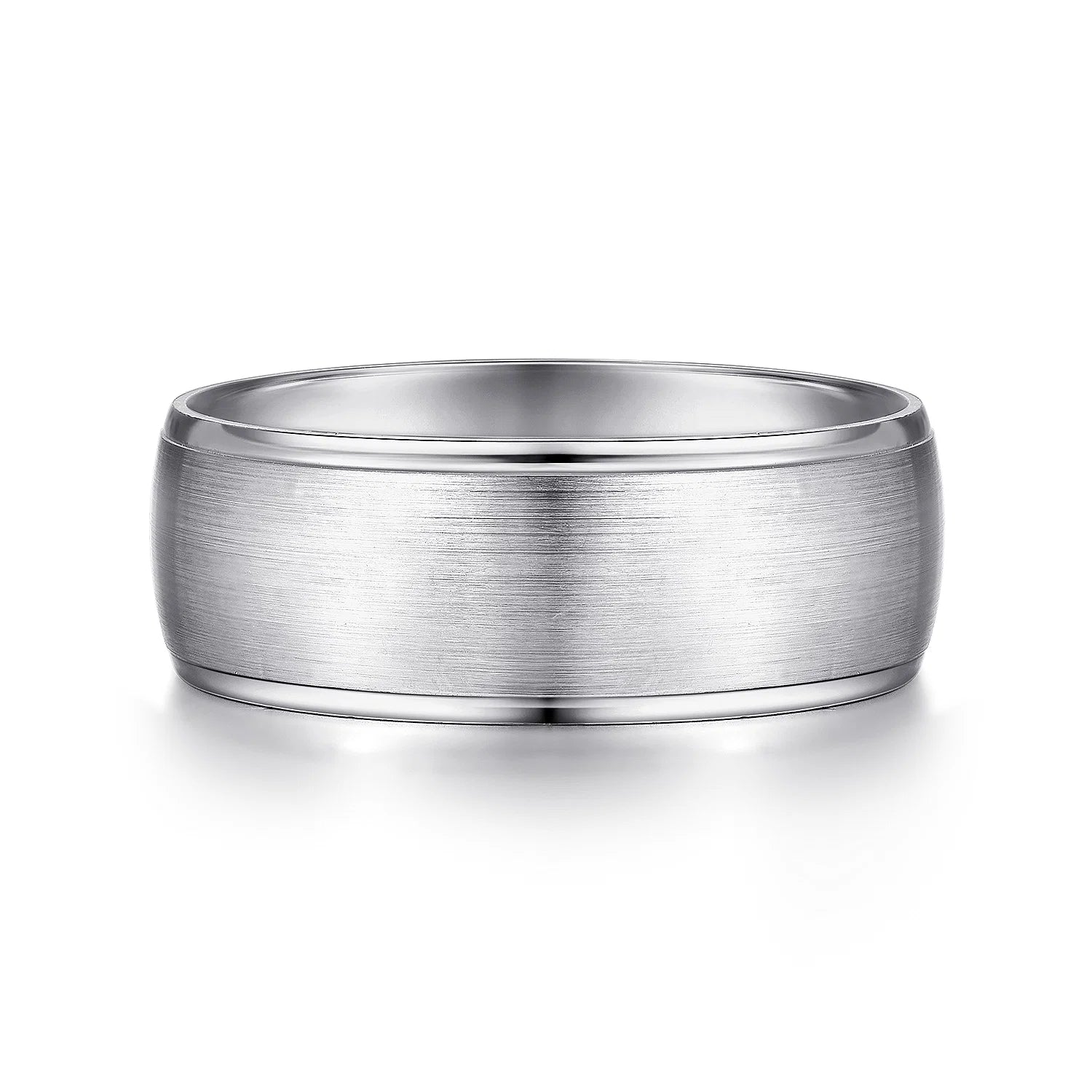 14K Gold Satin Wedding Band