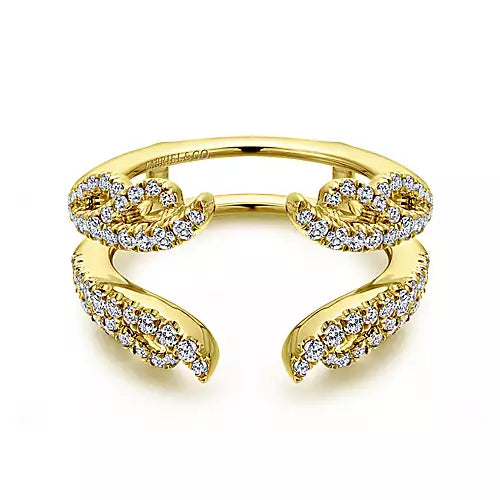 14K Gold Diamond Ring Enhancer