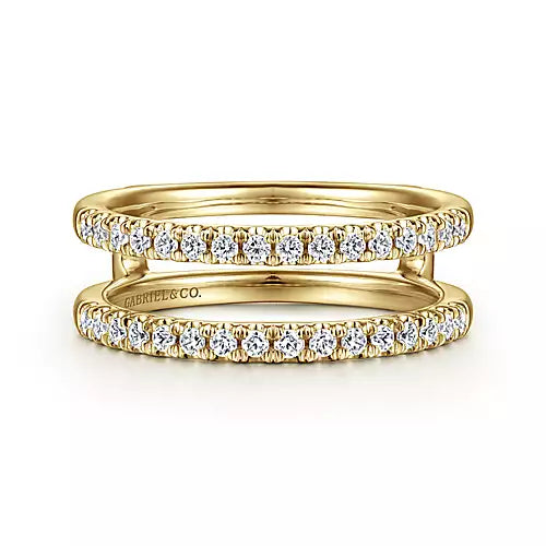 14K Gold Diamond Ring Enhancer