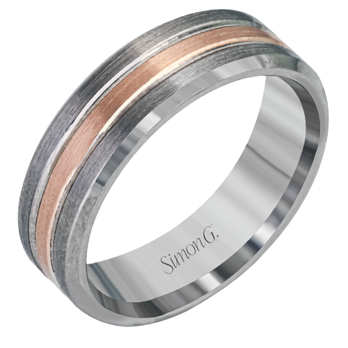 Simon G Brushed Finish Wedding Band