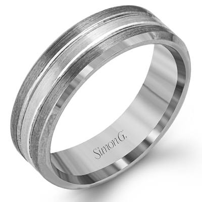 Simon G Brushed Finish Wedding Band