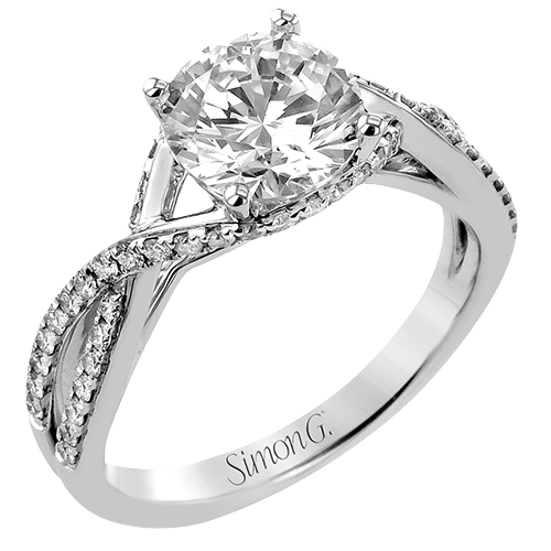 White gold twist engagement rings hotsell