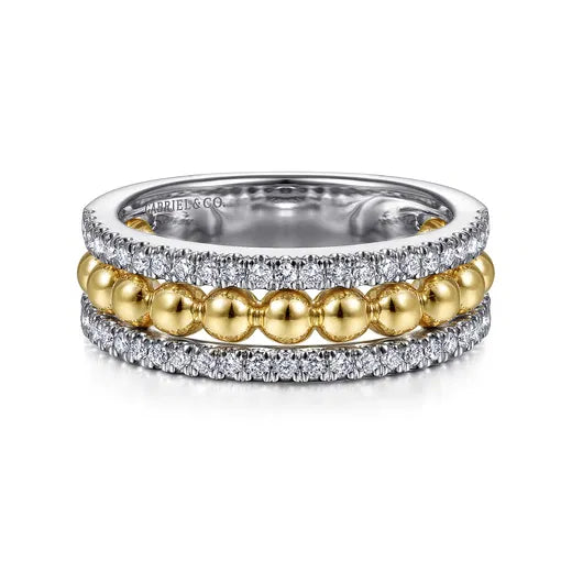 Wide Bujukan Diamond Fashion Ring