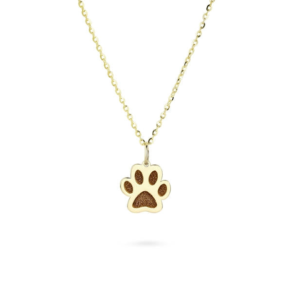 Paw Print Necklace