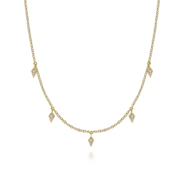 Layered Diamond Necklace