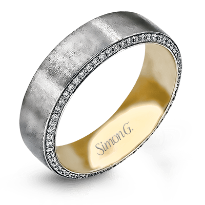 Simon G Diamond Wedding Band