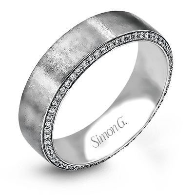 Simon G Diamond Wedding Band