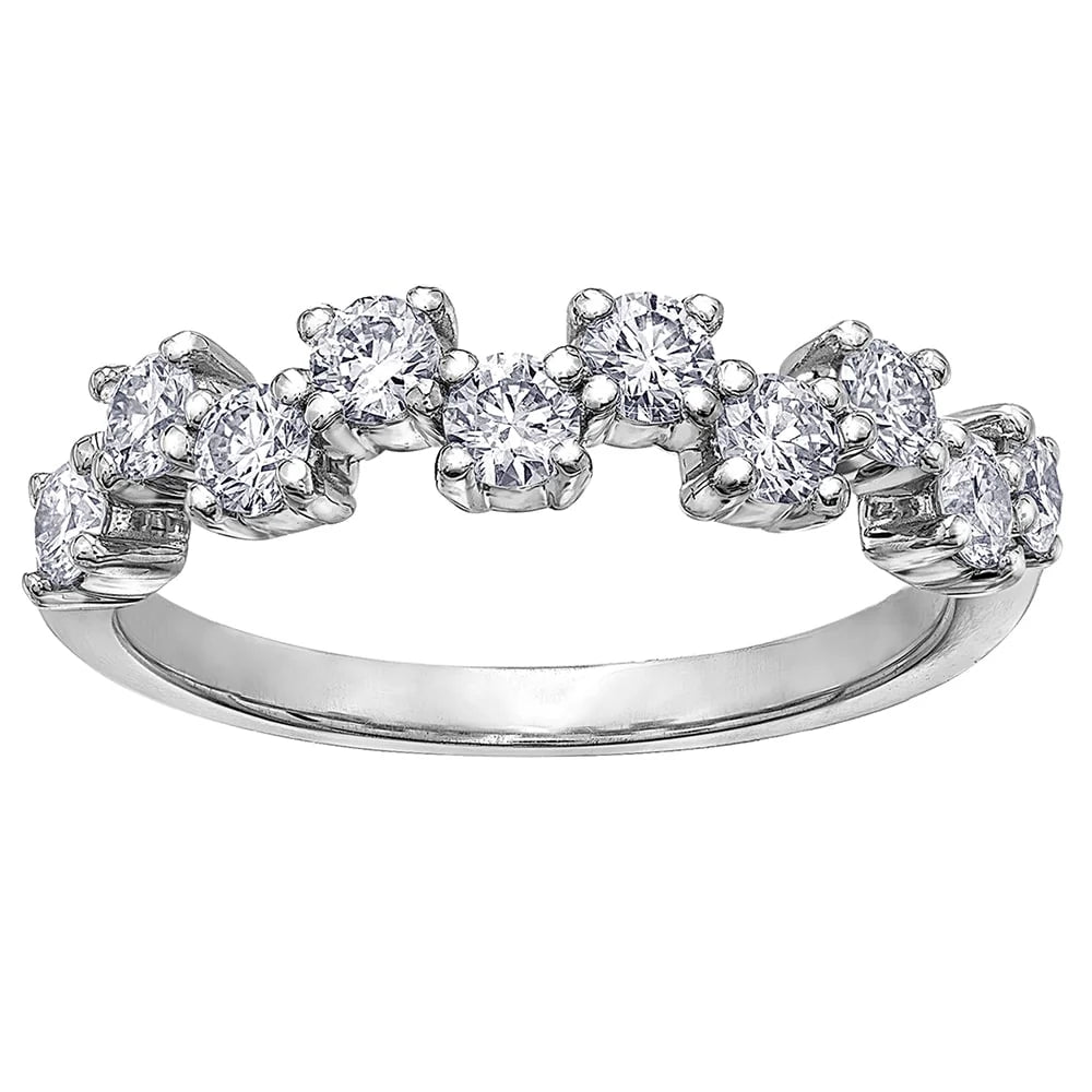 Canadian Diamond Offset Fashion Ring