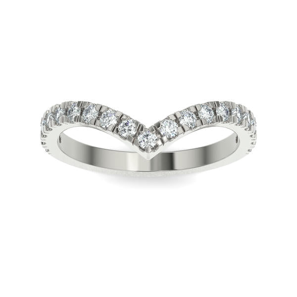 Lab Grown Diamond Chevron Fashion Ring