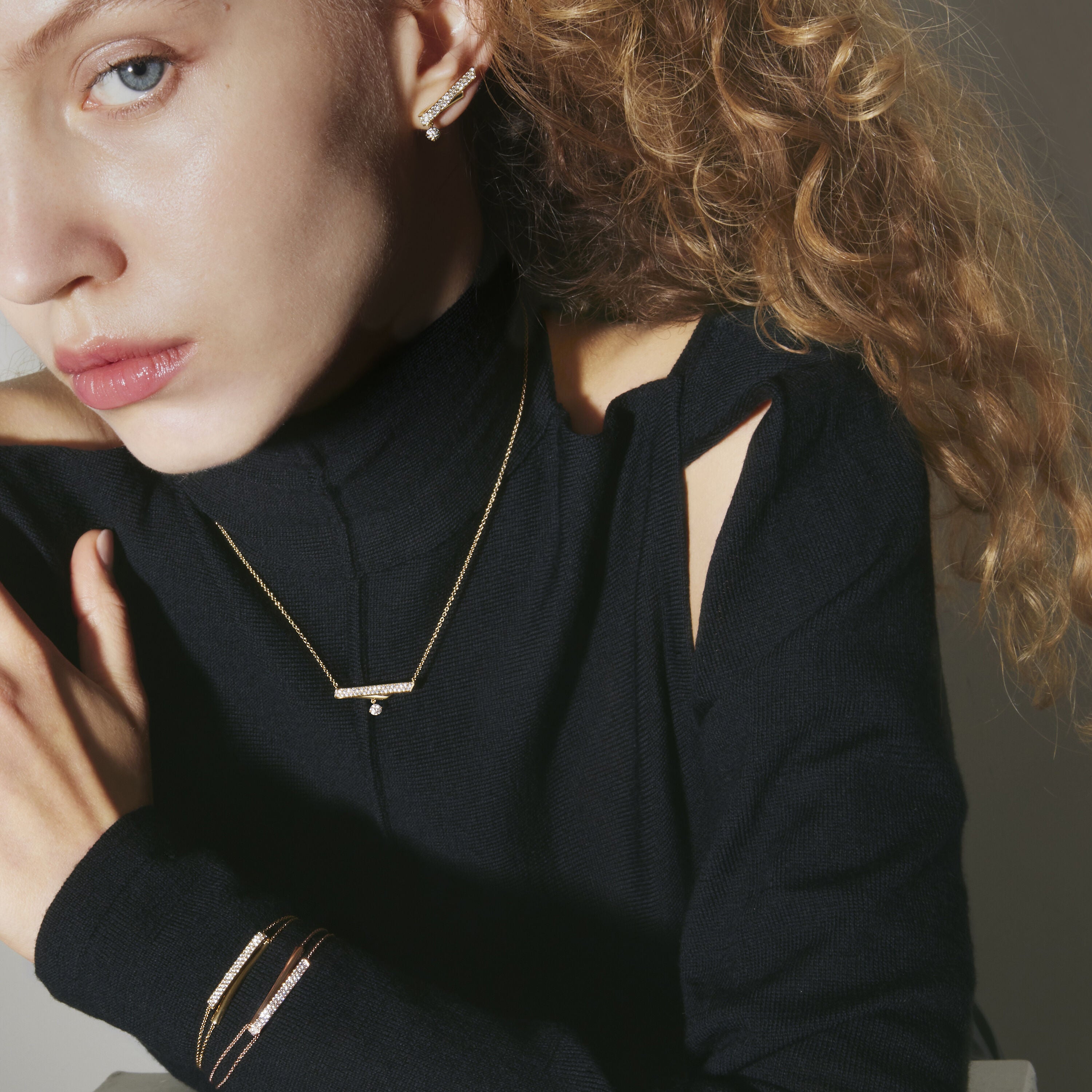 Inside Out Diamond Flip Bracelet