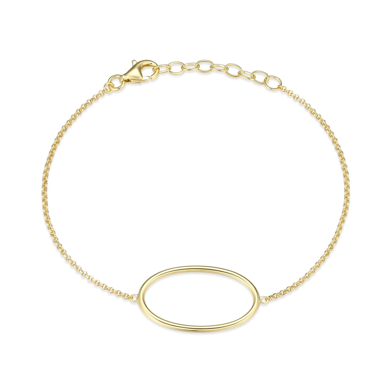 Open Oval Bracelet