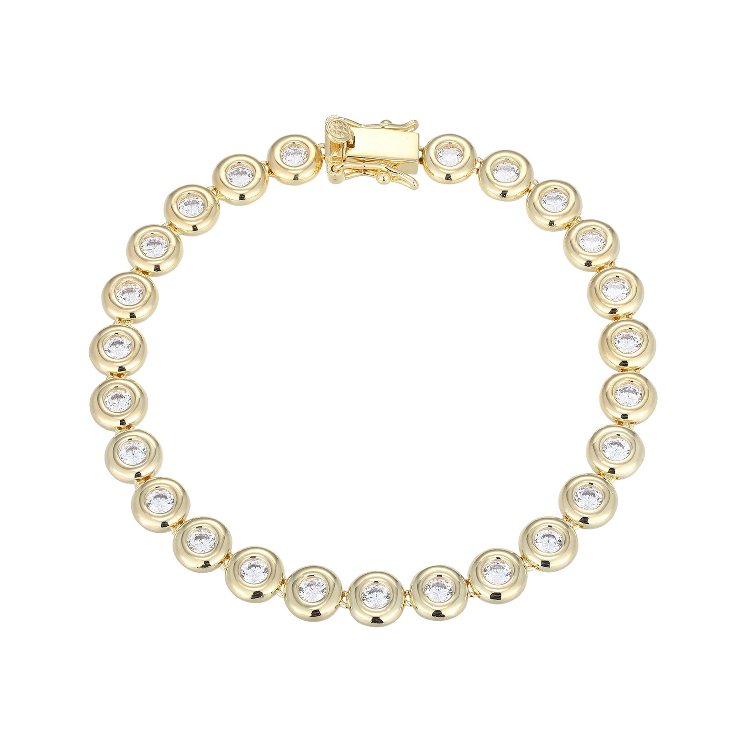 Cubic Zirconia Tennis Bracelet
