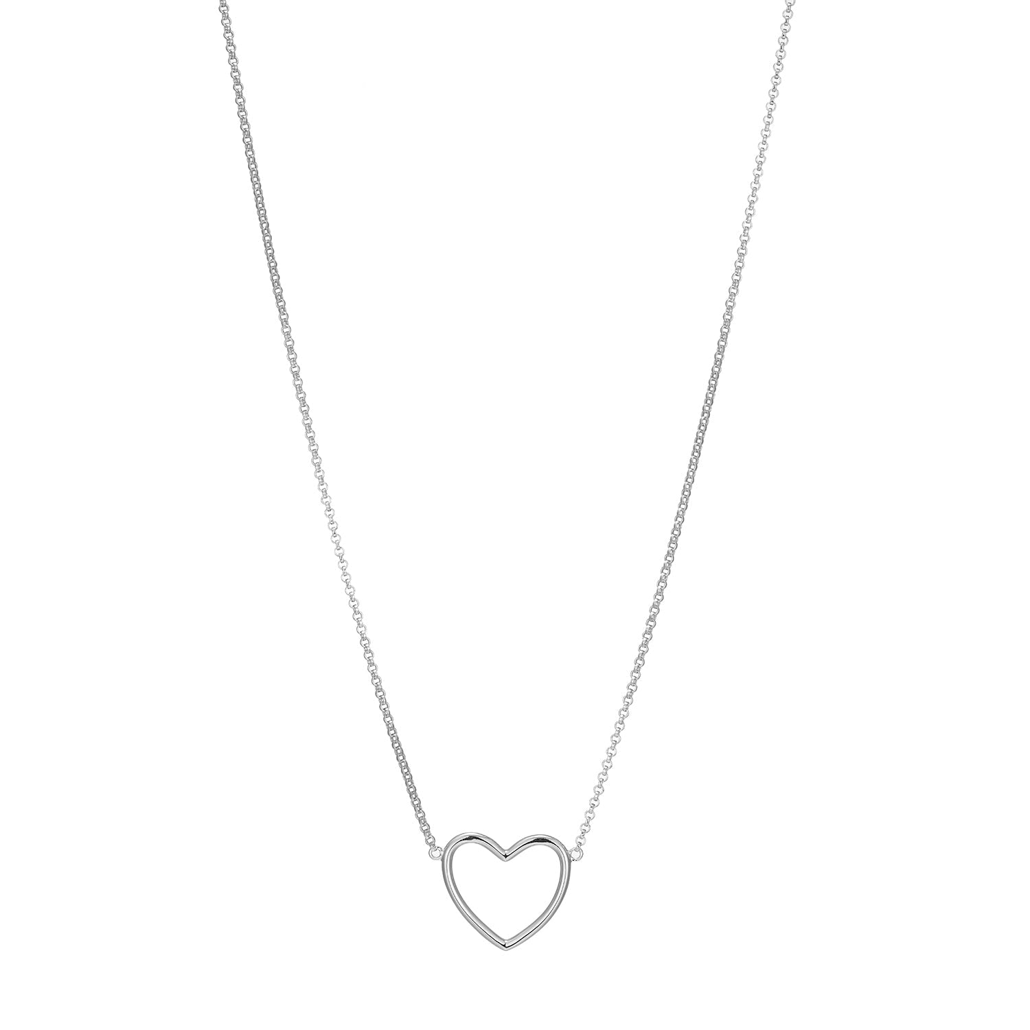 Open Heart Necklace