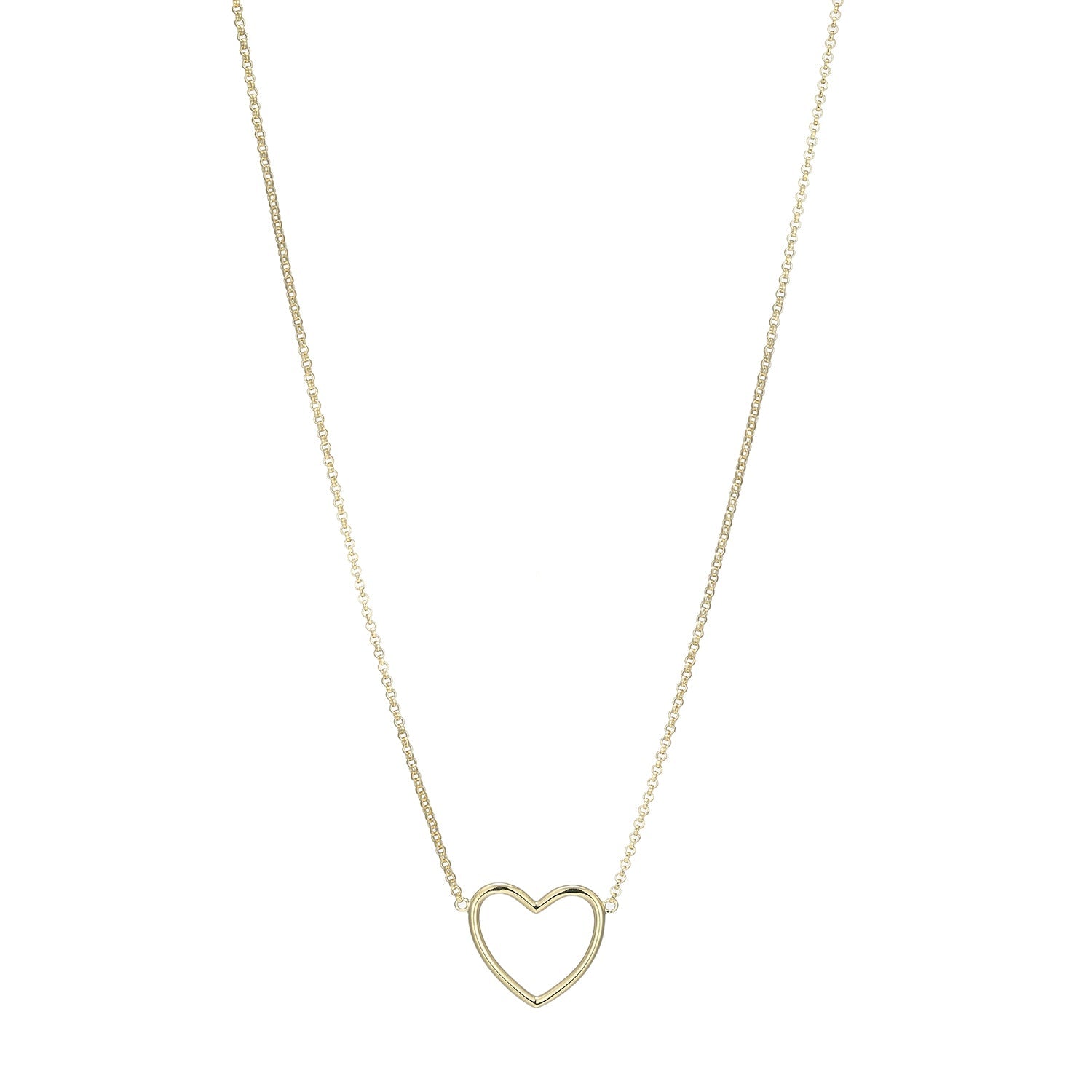 Open Heart Necklace