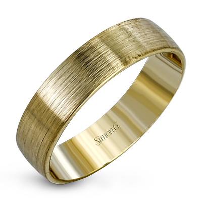 Simon G Brushed Wedding Band