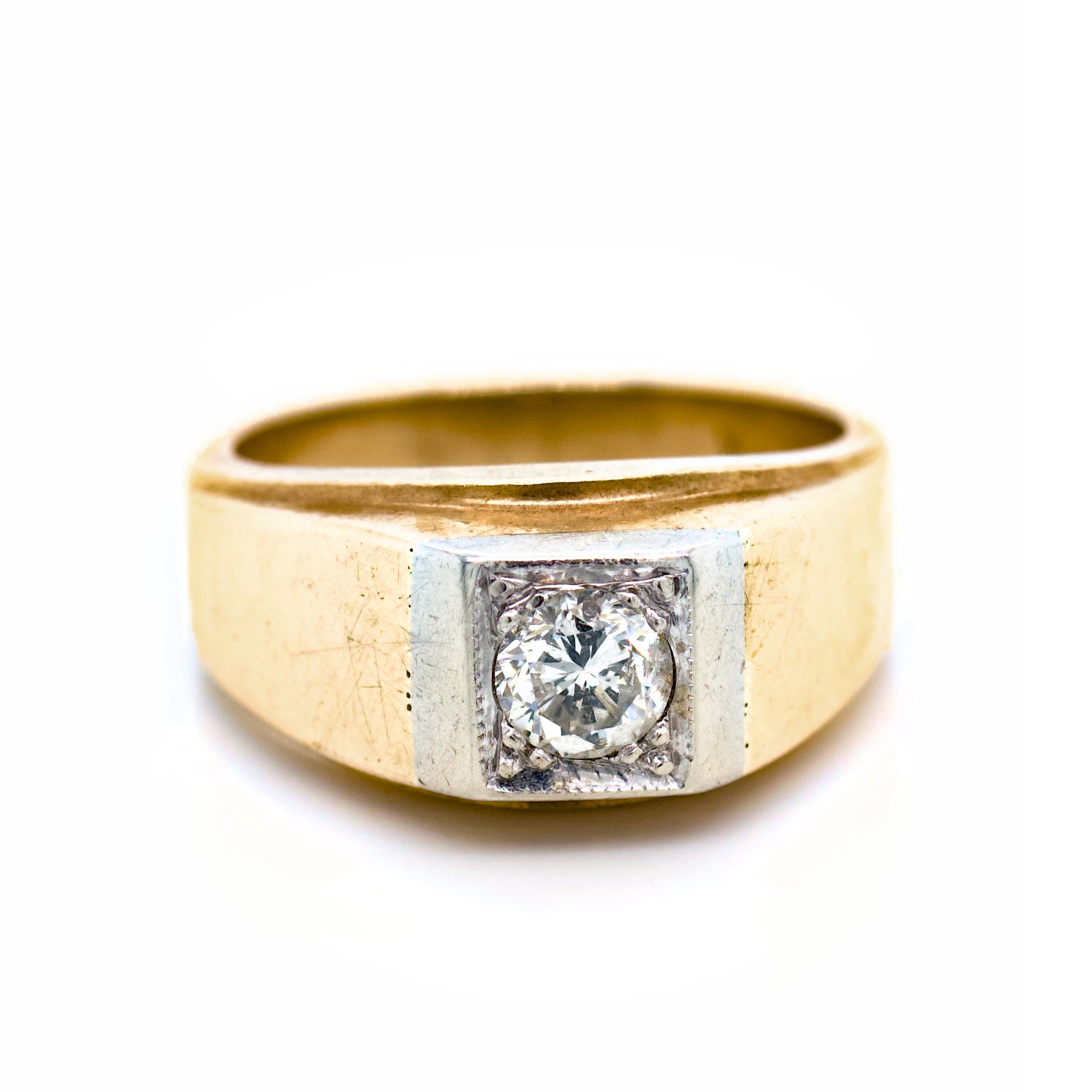Diamond Signet Ring