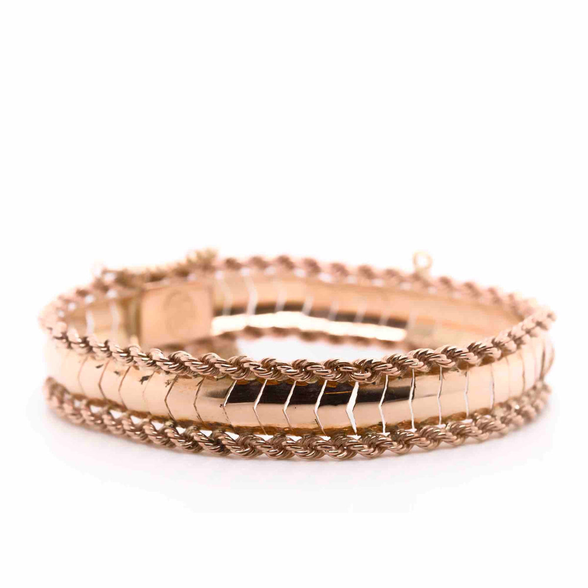 Chevron & Rope Bracelet