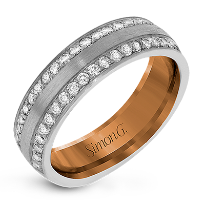 Simon G Diamond Wedding Band