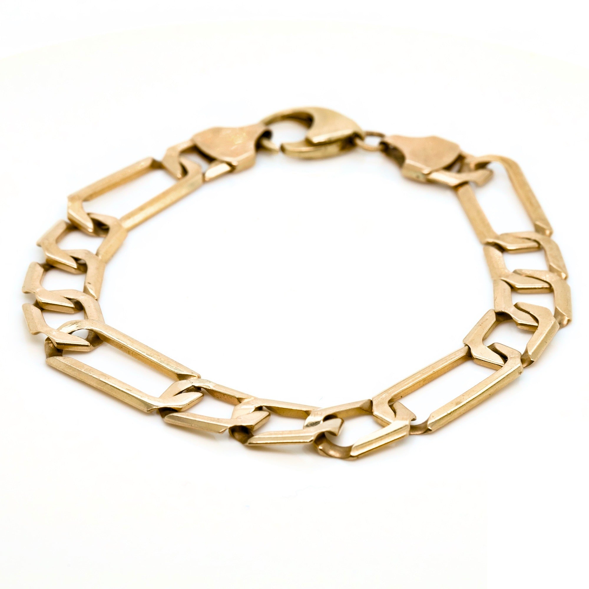 Curb & Link Bracelet
