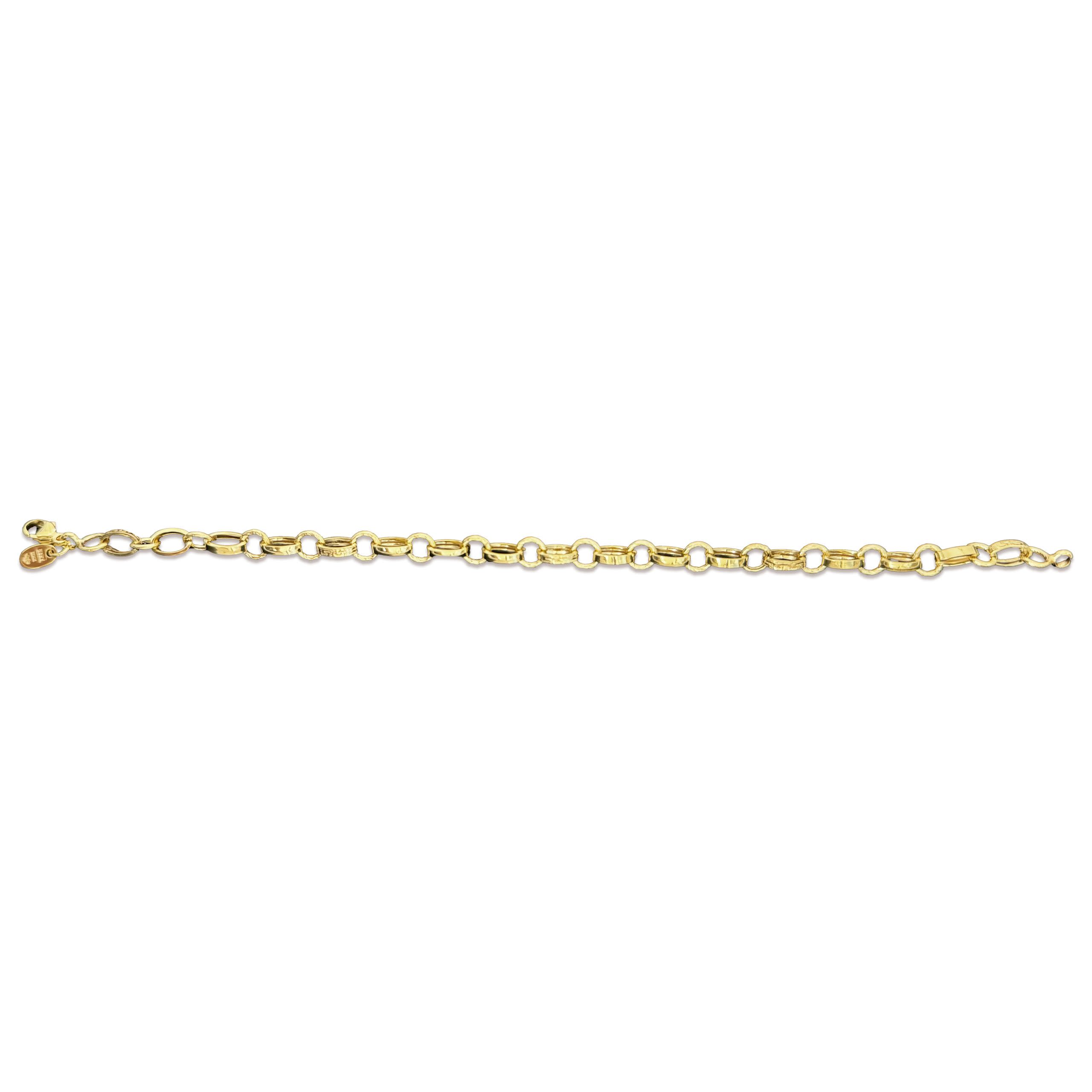 Greek Mini Link Bracelet