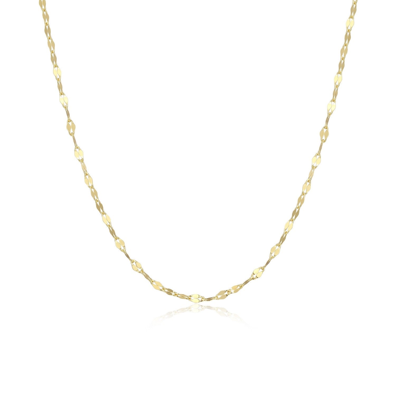 Oval Flat Necklace