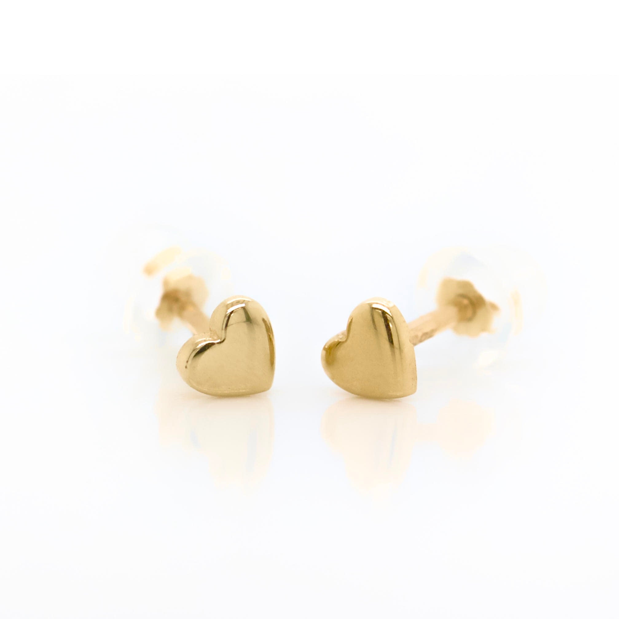 Baby Heart Studs