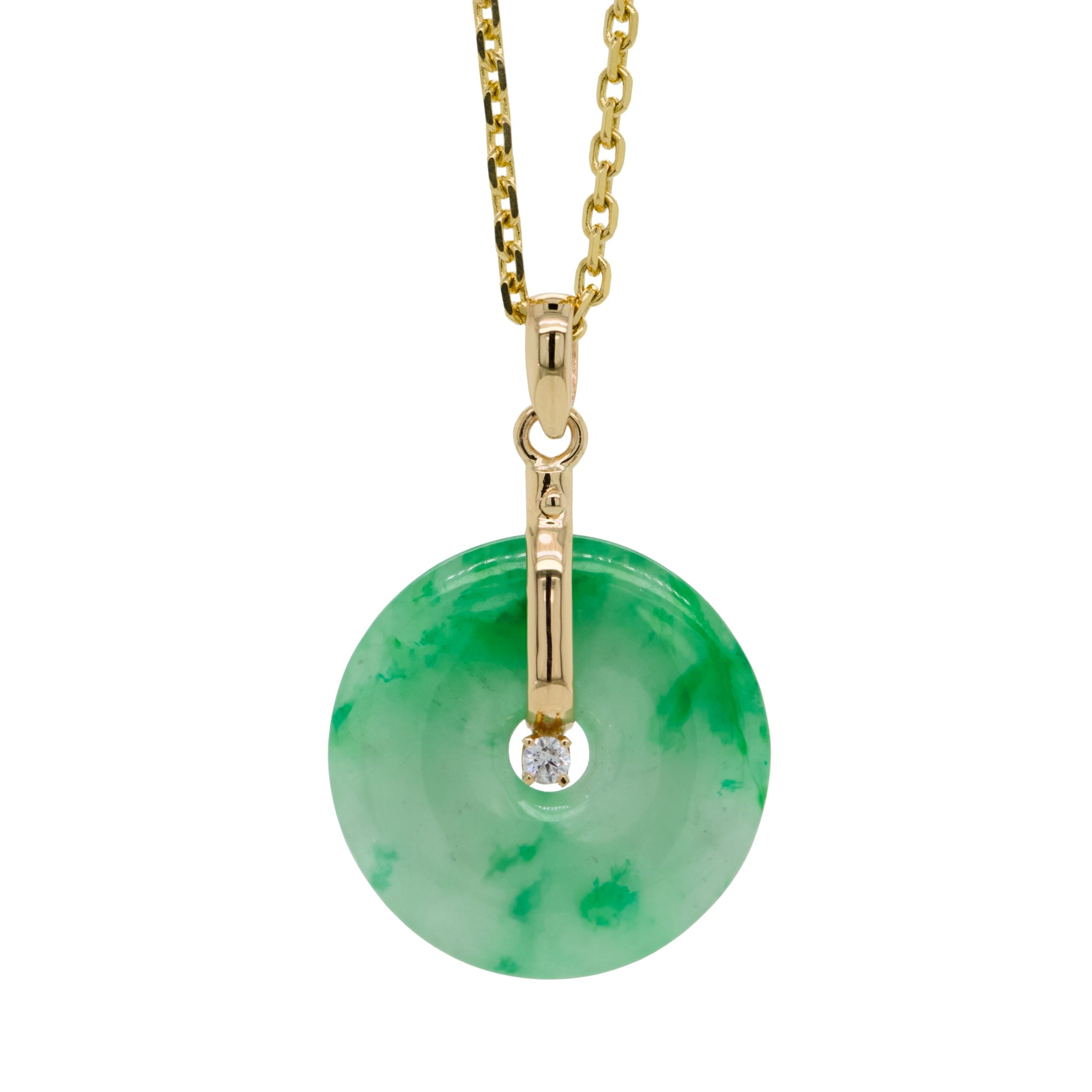 Jade high quality Disk, Jade Pendant