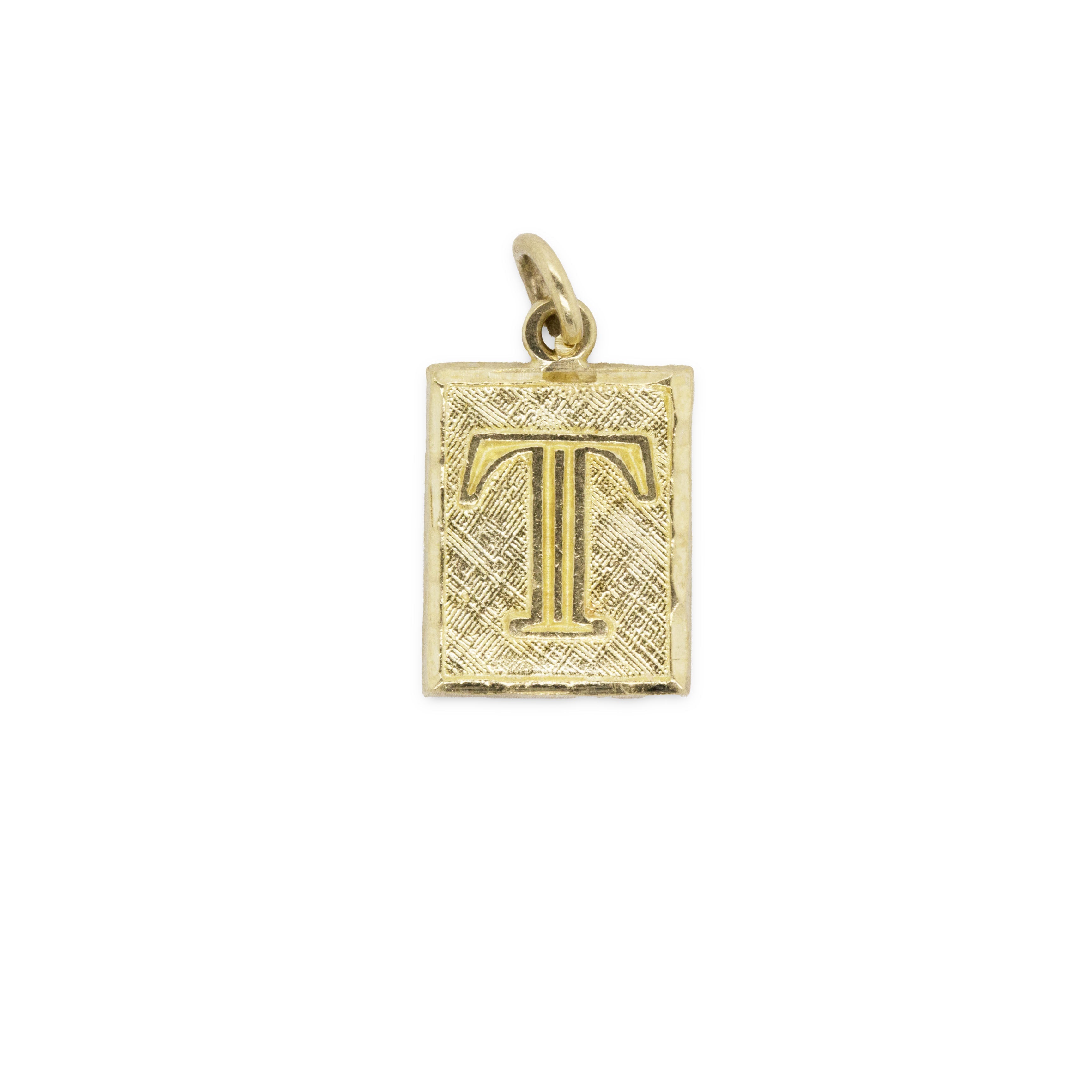 Rectangle "T" Pendant