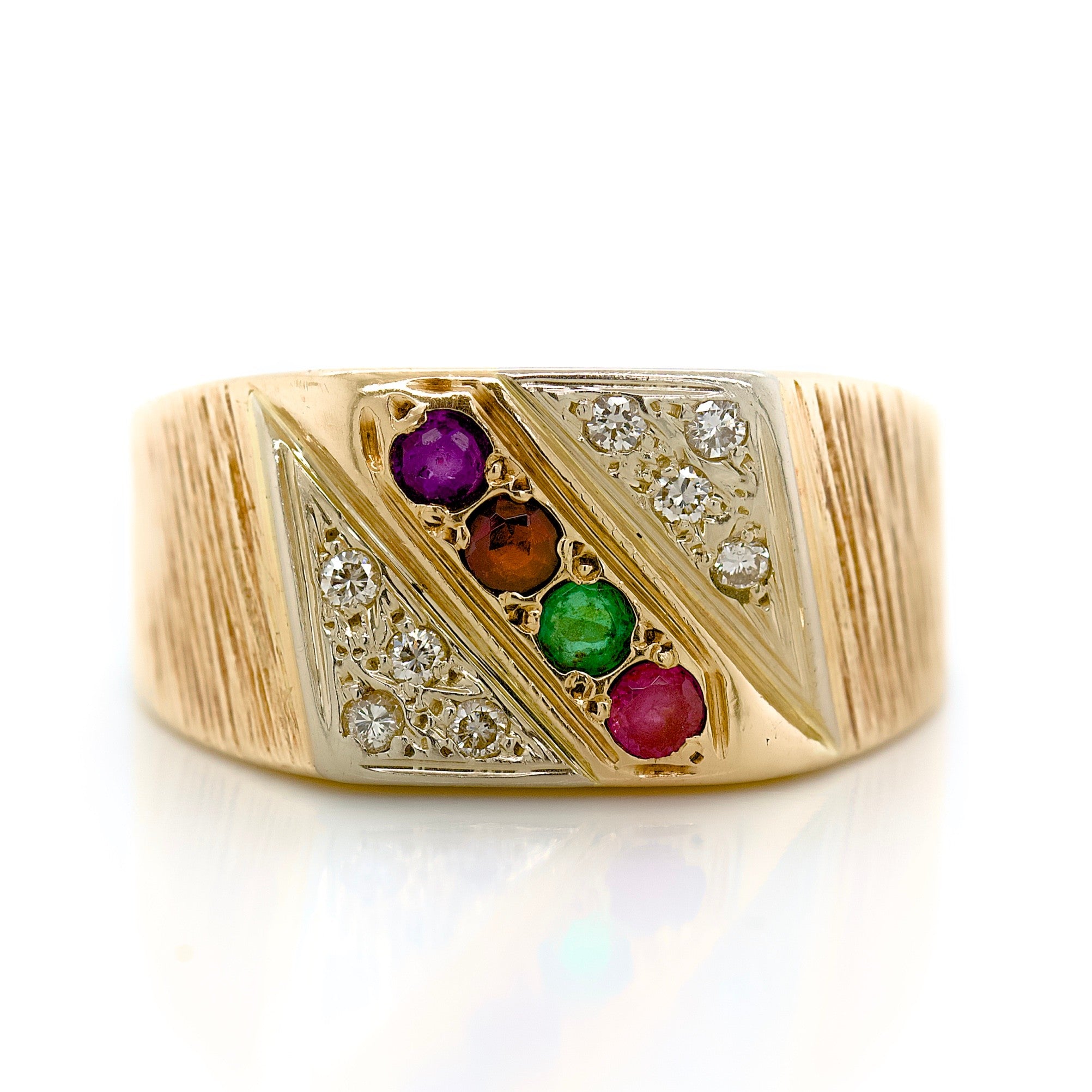 Gemstone Signet Ring