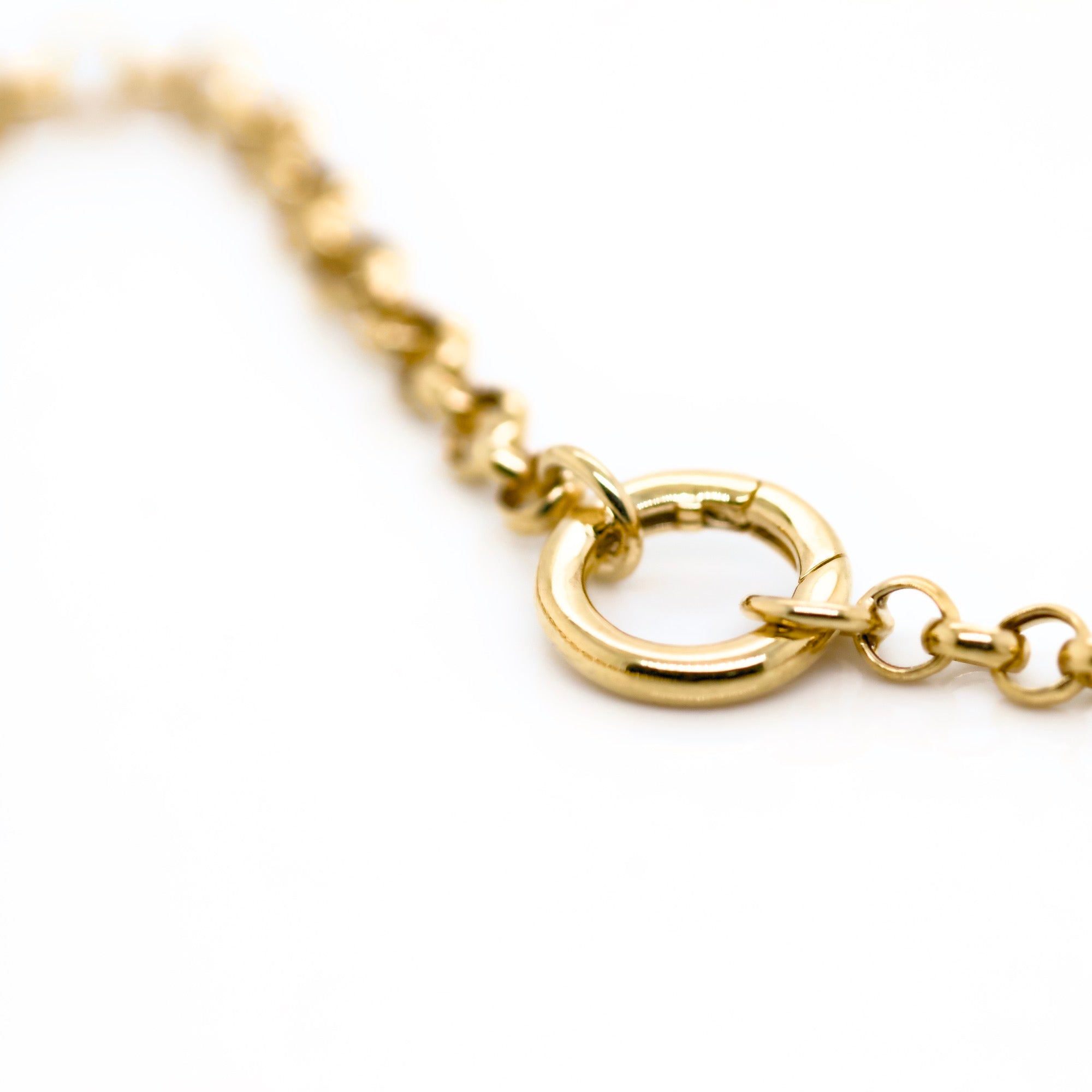 Cable Chain with Circle Clasp