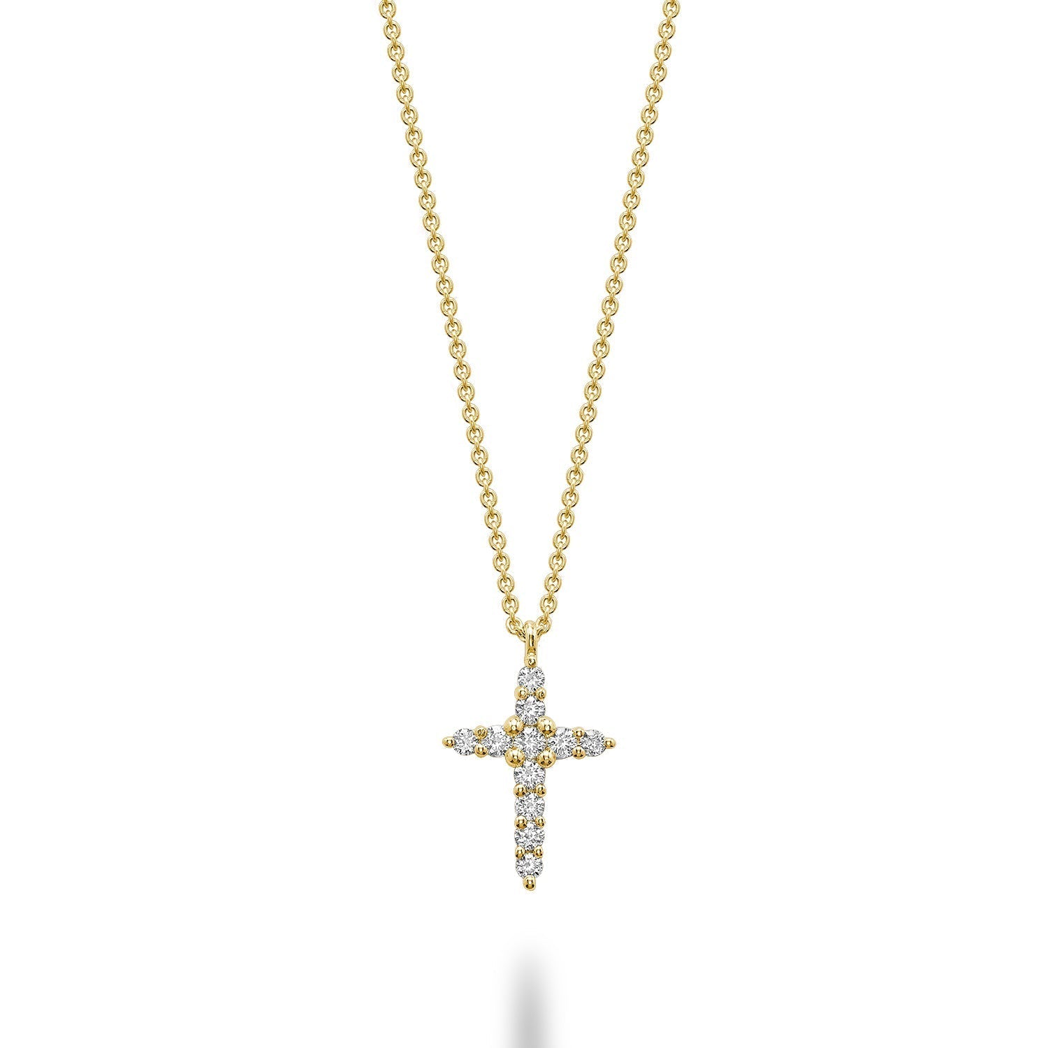 Cross Diamond Necklace