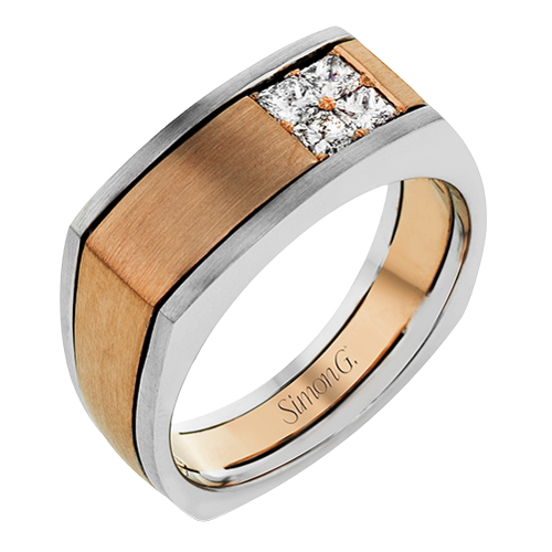 Simon G Diamond Wedding Band