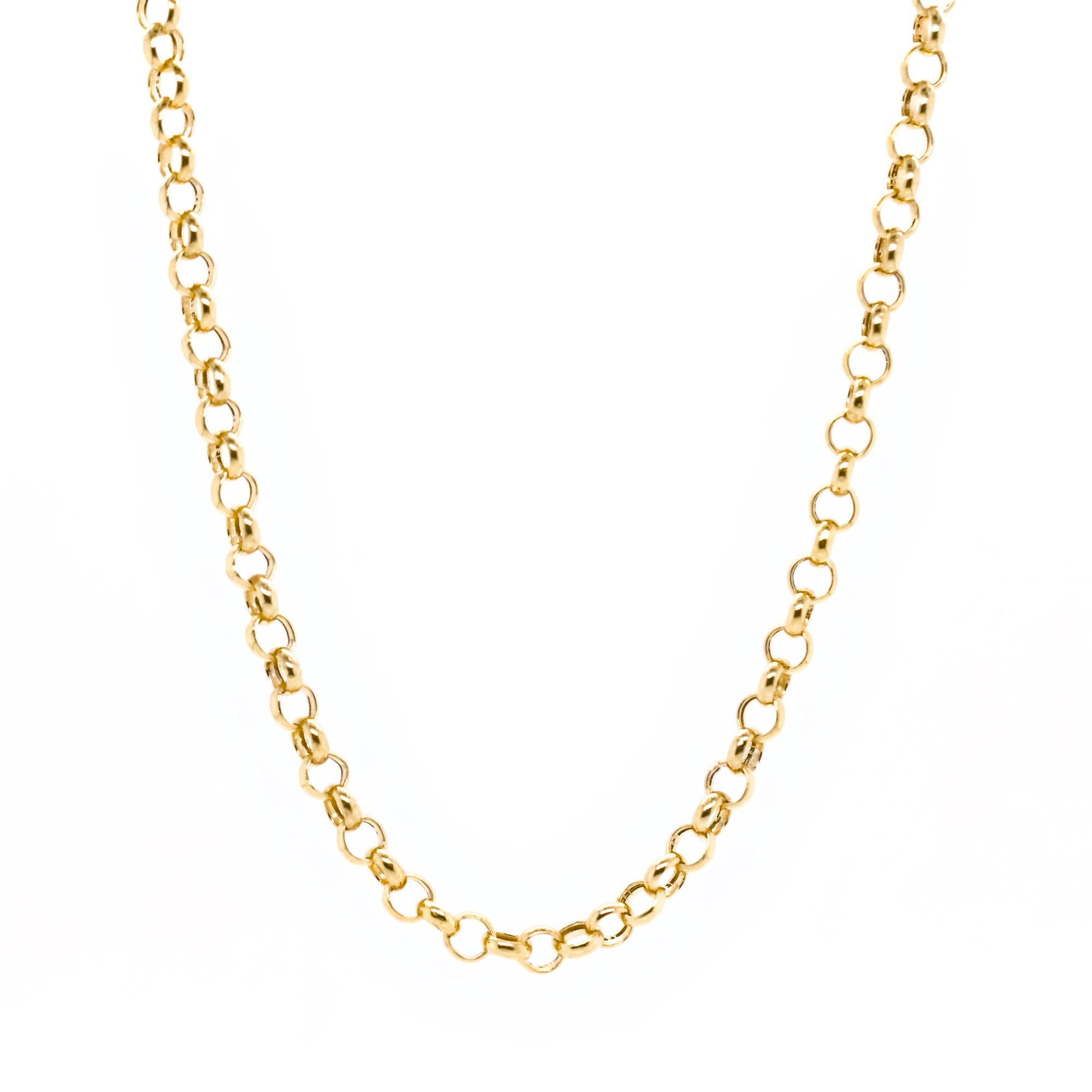 Cable Chain with Circle Clasp